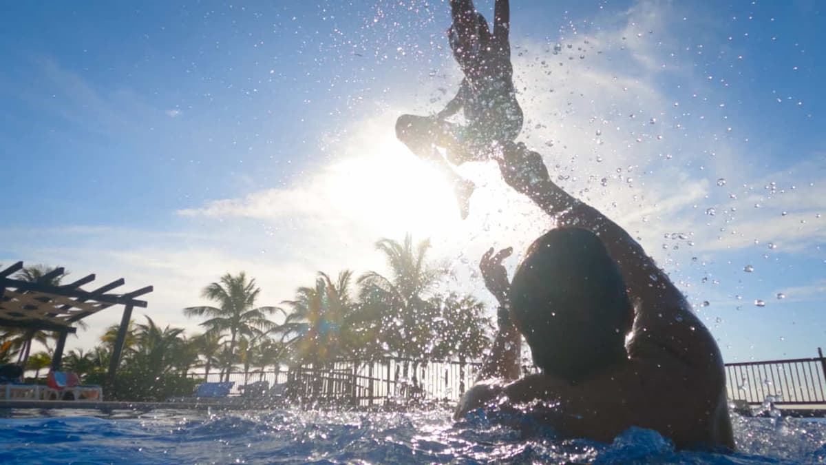 Swimming pool area at Allegro Playacar