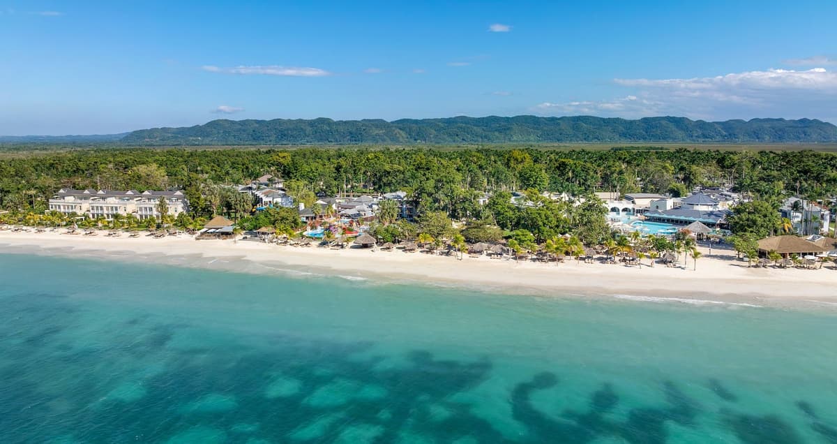 Resort exterior at Beaches Negril Resort & Spa