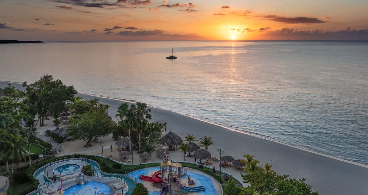 Resort exterior at Beaches Negril Resort & Spa