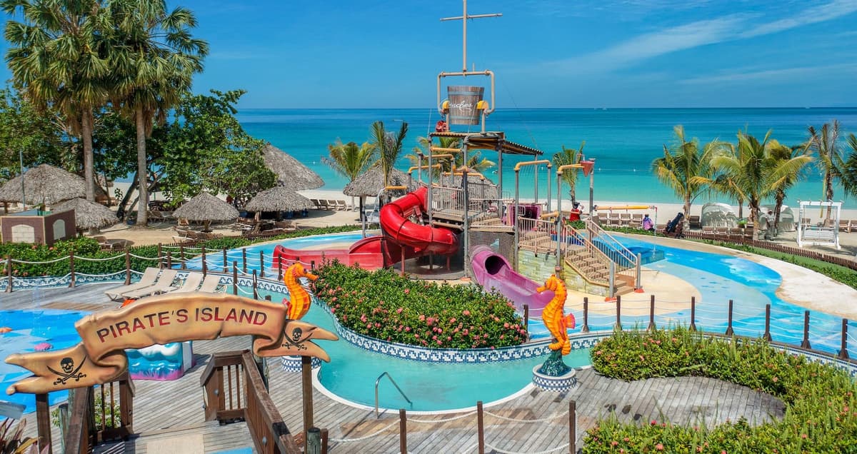 Resort exterior at Beaches Negril Resort & Spa