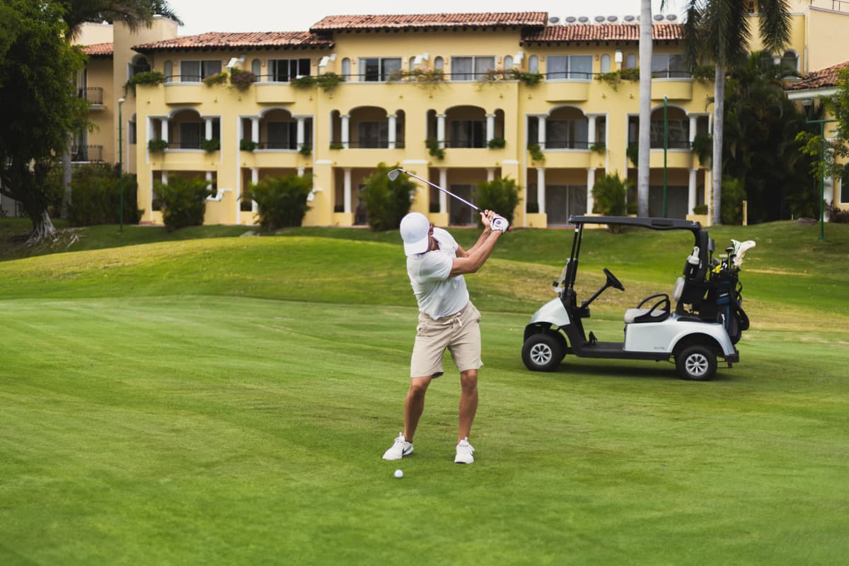 Marina Vallarta Golf Course surrounding the resort
