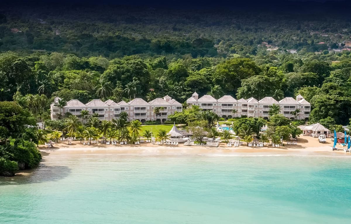 Resort exterior at Couples Sans Souci