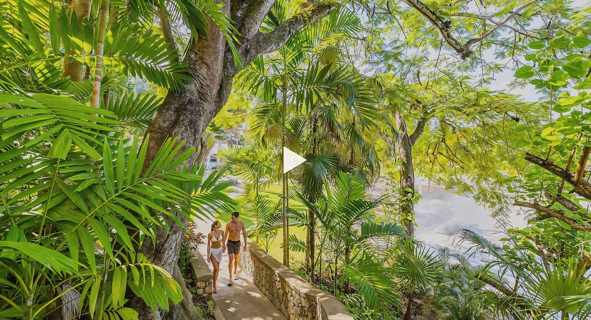 Resort exterior at Couples Sans Souci