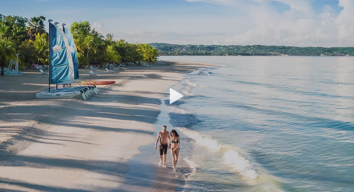 Beach at Couples Swept Away