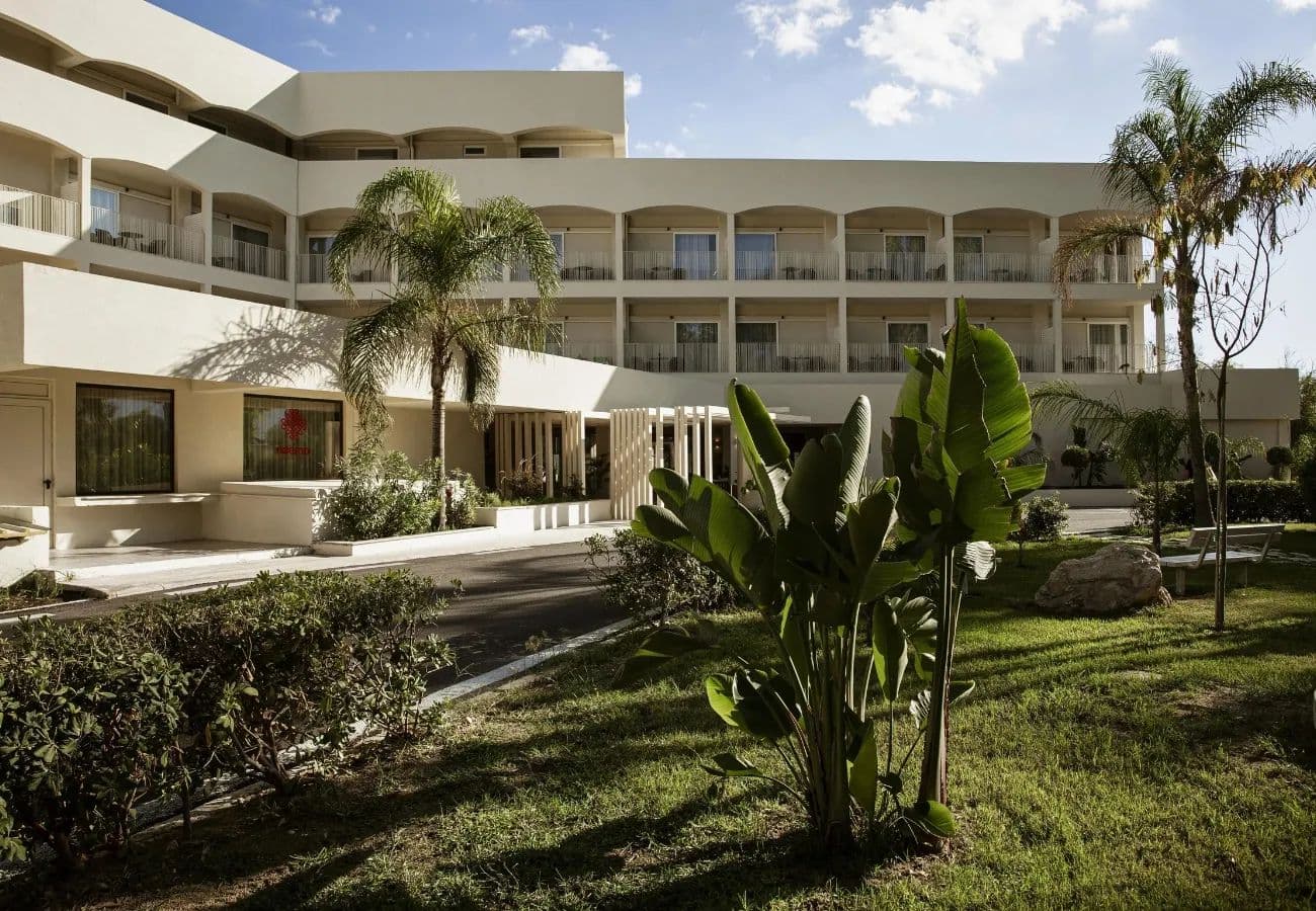 Resort exterior at Domes Aulūs Zante, Autograph Collection