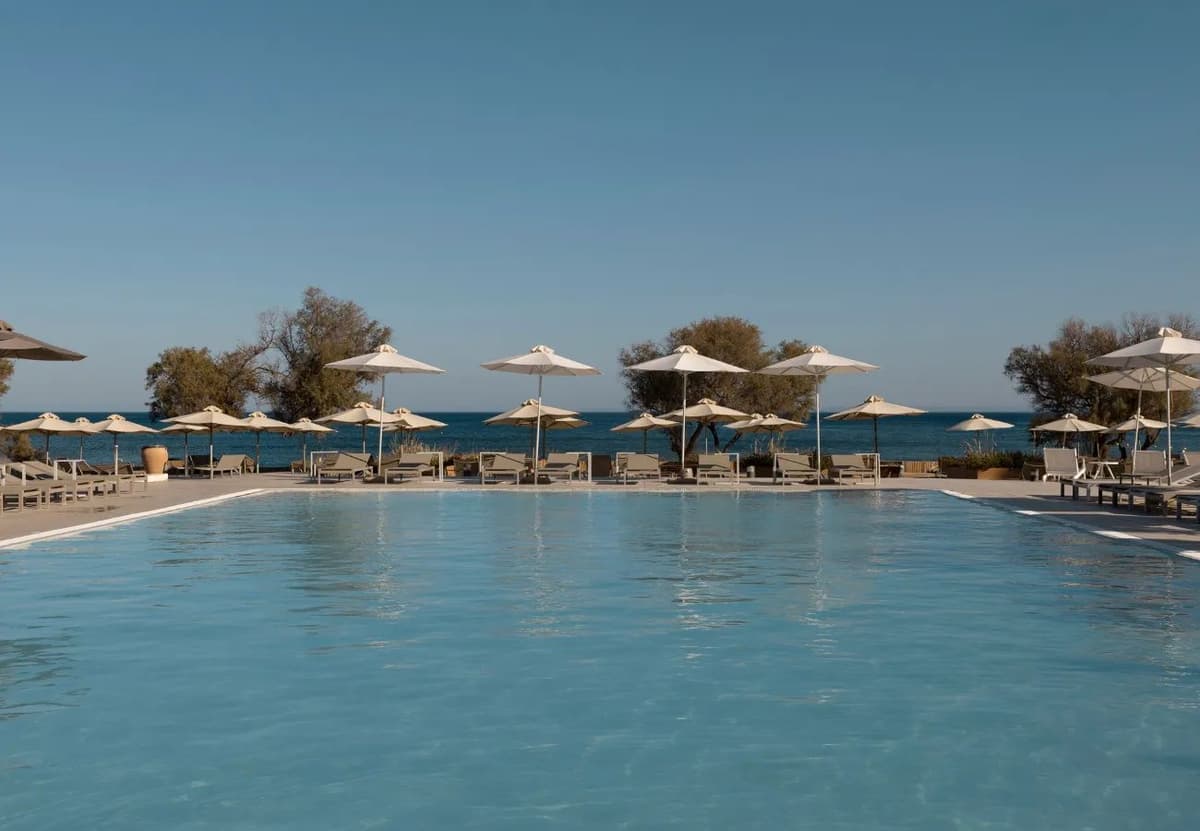 Swimming pool at Domes Aulūs Zante, Autograph Collection