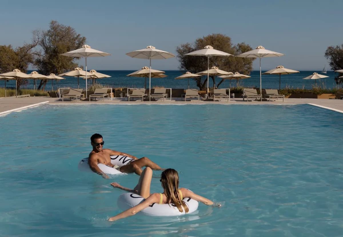 Swimming pool at Domes Aulūs Zante, Autograph Collection