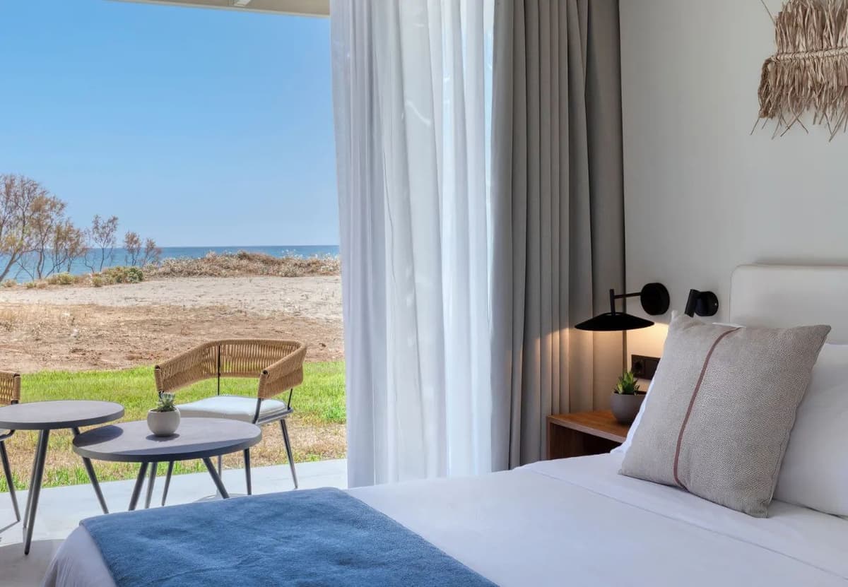 Guest room at Domes Aulūs Zante, Autograph Collection