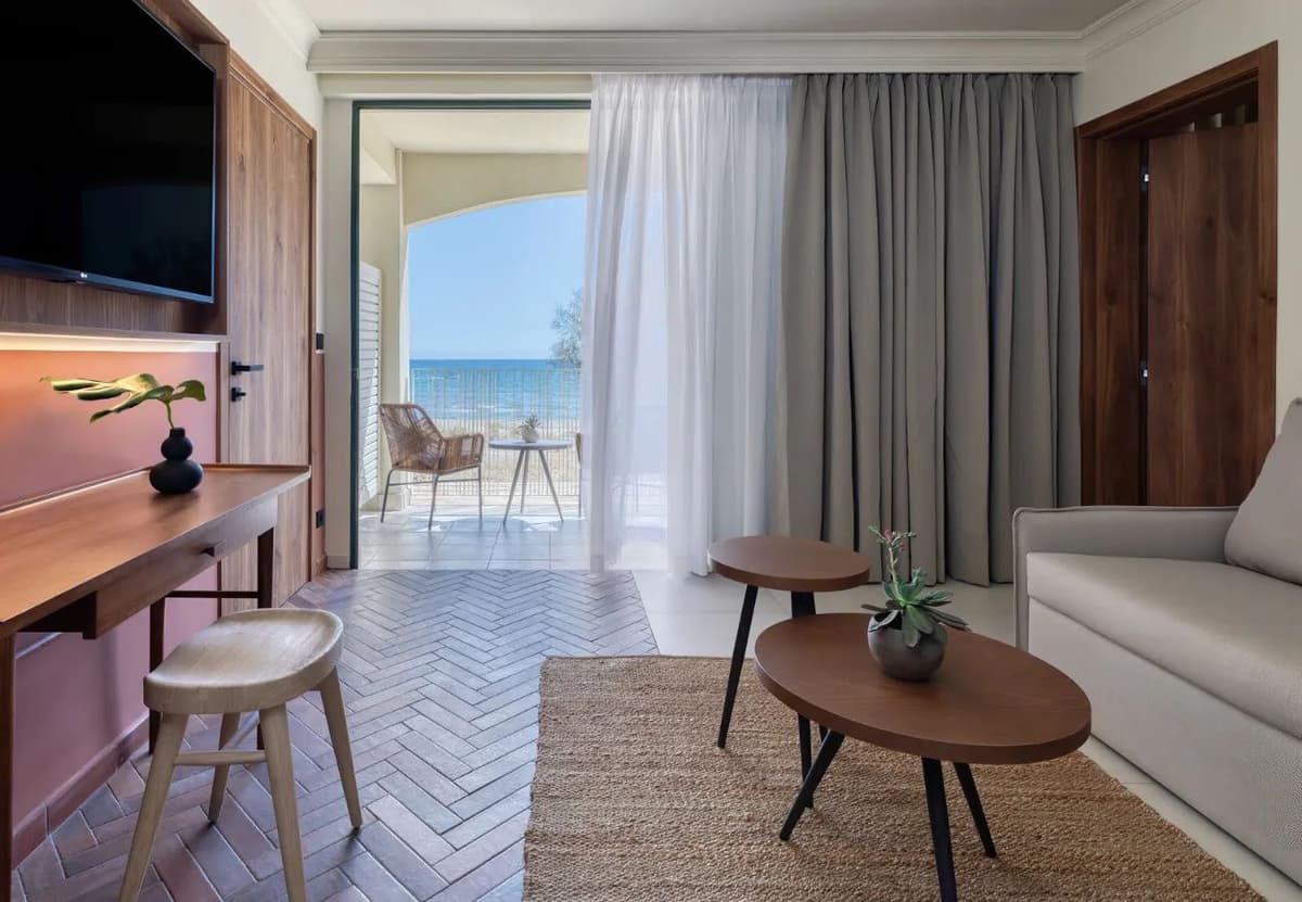 Guest room at Domes Aulūs Zante, Autograph Collection