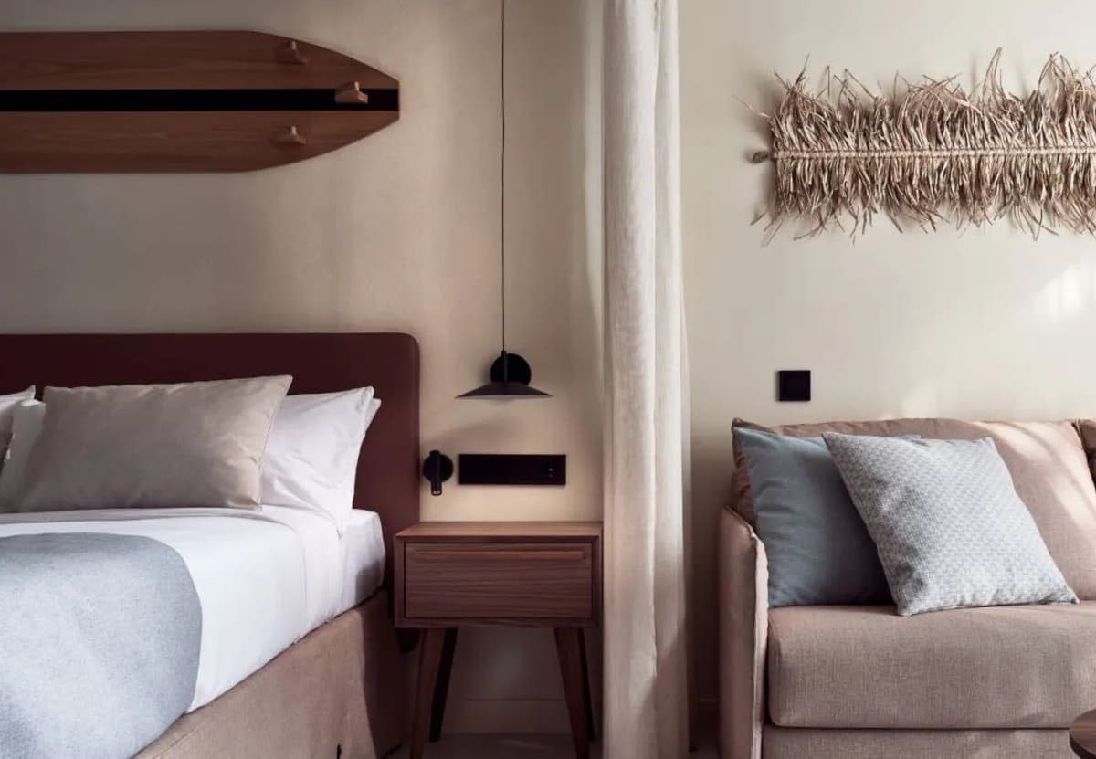 Guest room at Domes Aulūs Zante, Autograph Collection