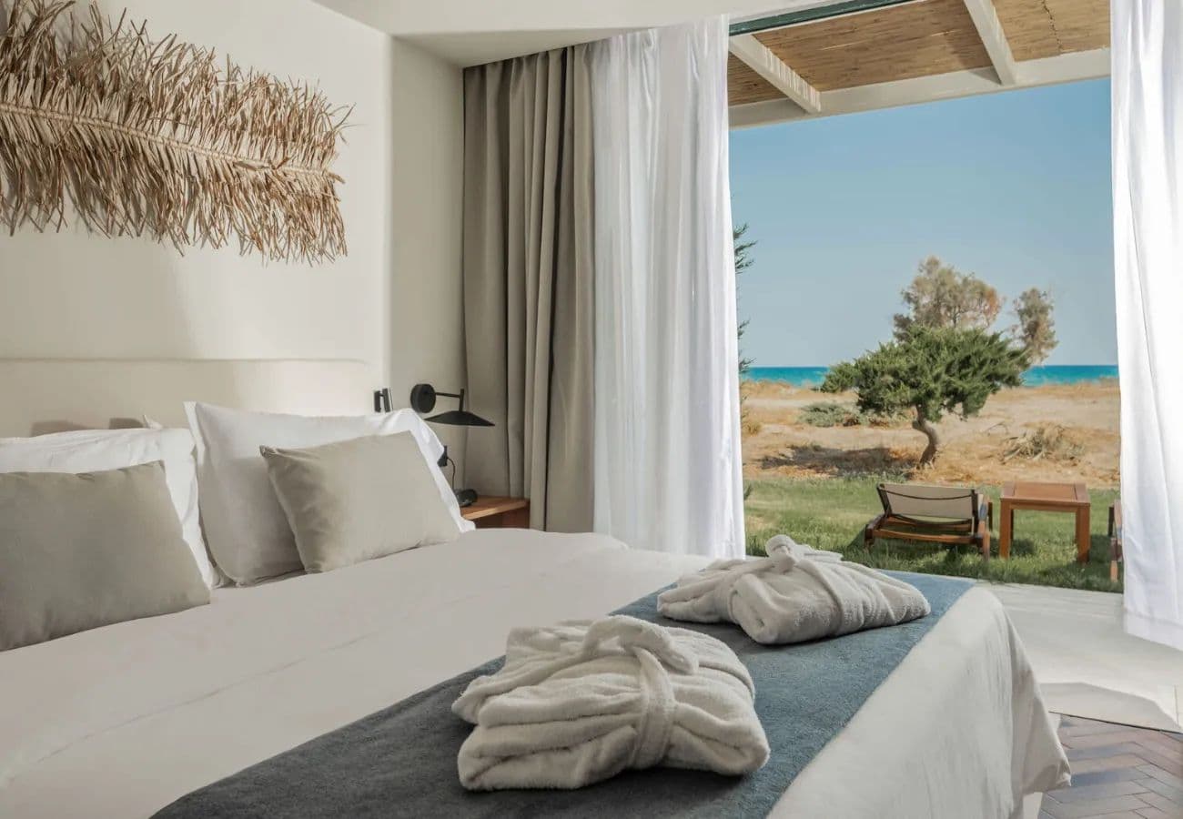 Guest room at Domes Aulūs Zante, Autograph Collection