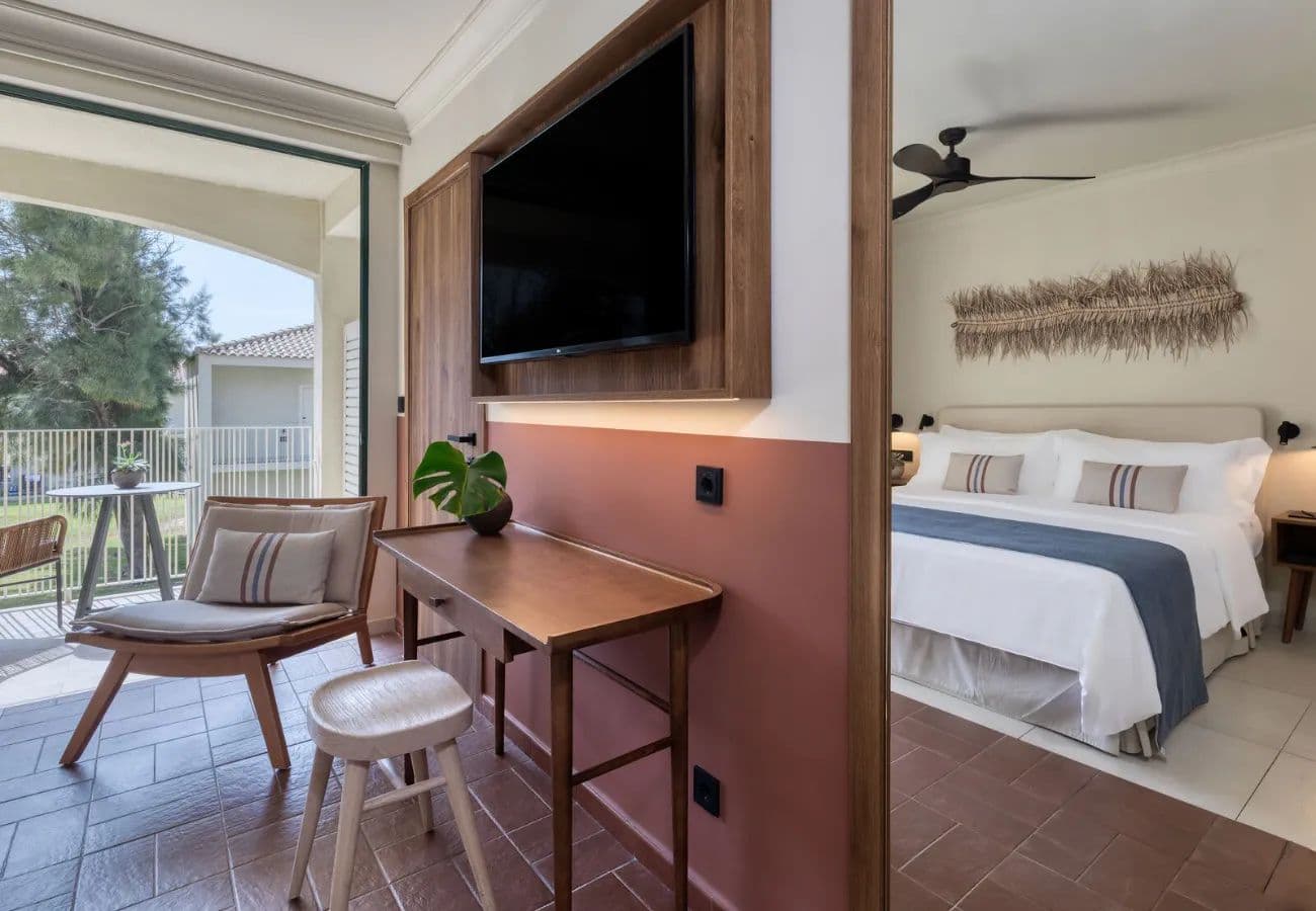 Guest room at Domes Aulūs Zante, Autograph Collection