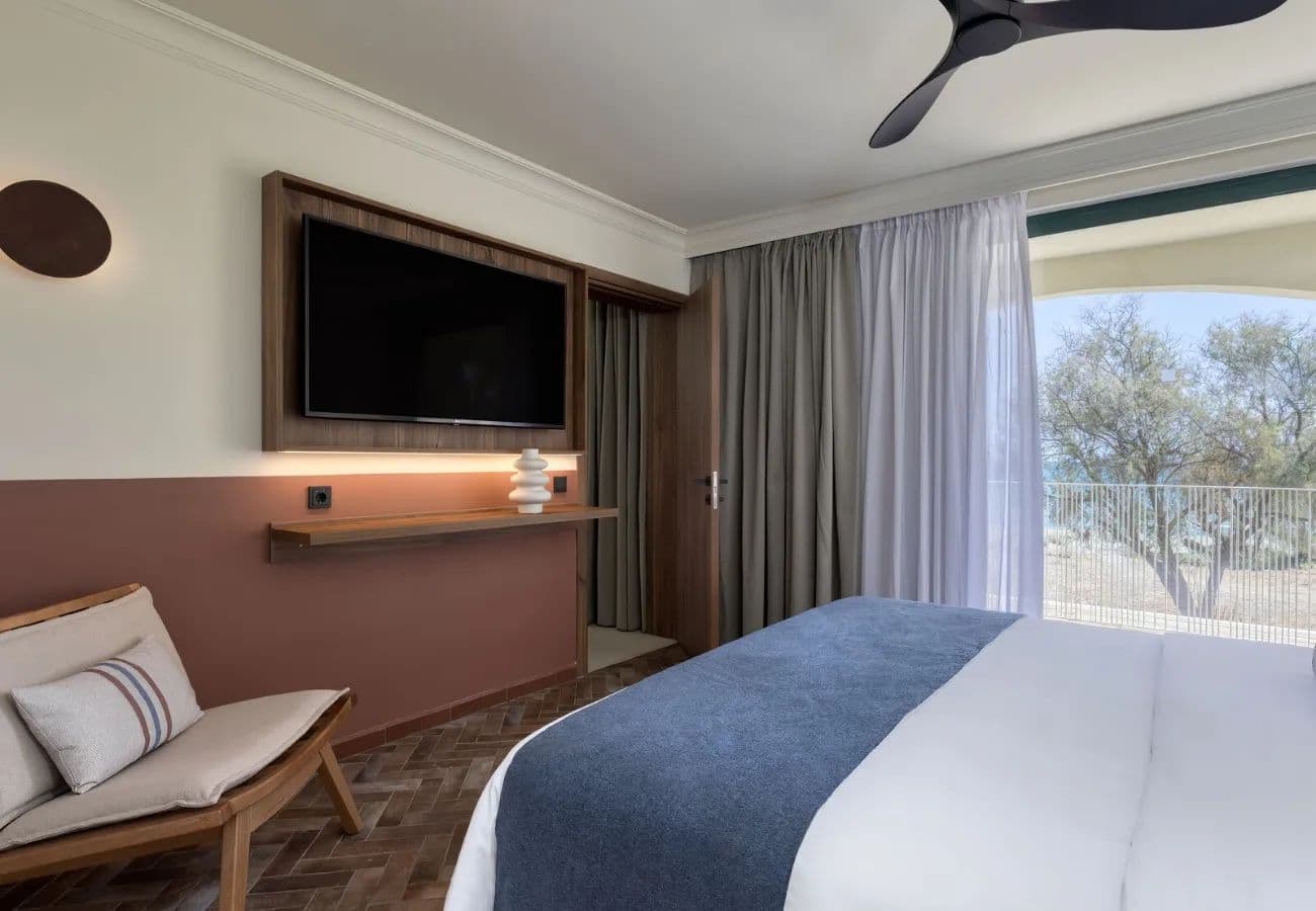 Guest room at Domes Aulūs Zante, Autograph Collection