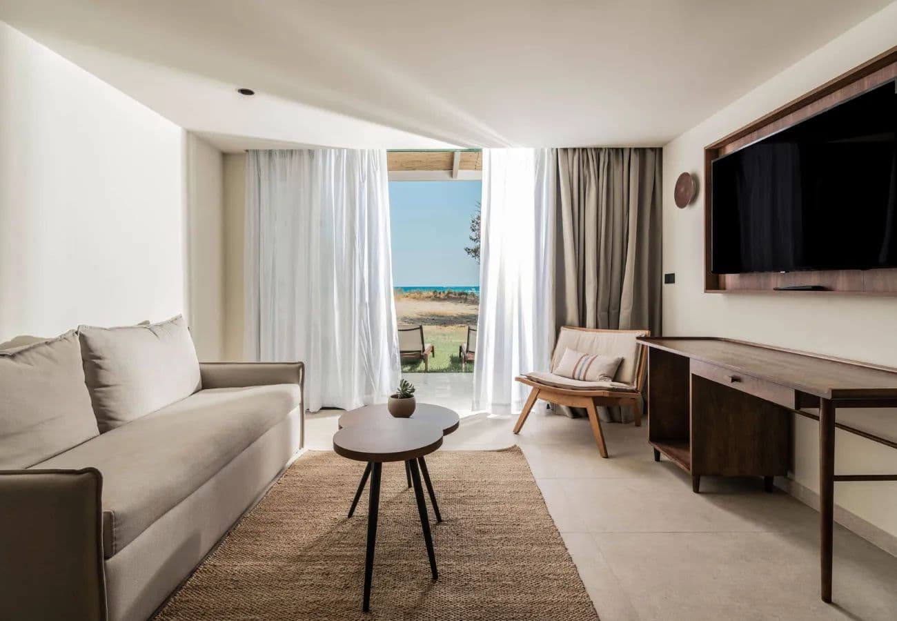 Guest room at Domes Aulūs Zante, Autograph Collection