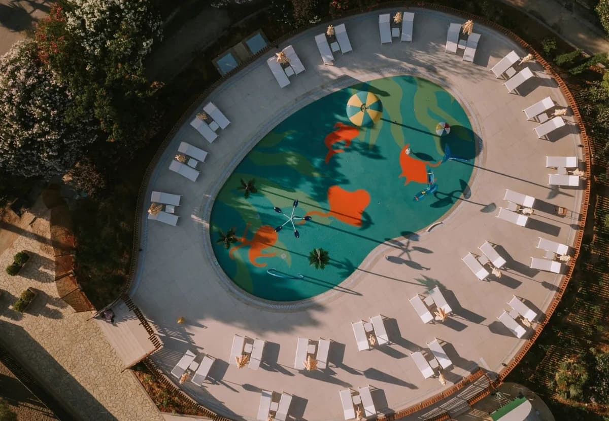 Swimming pool at Domes of Corfu, Autograph Collection
