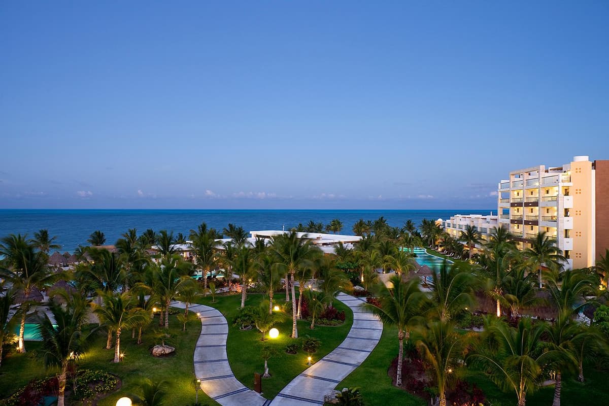 Beach at Excellence Playa Mujeres