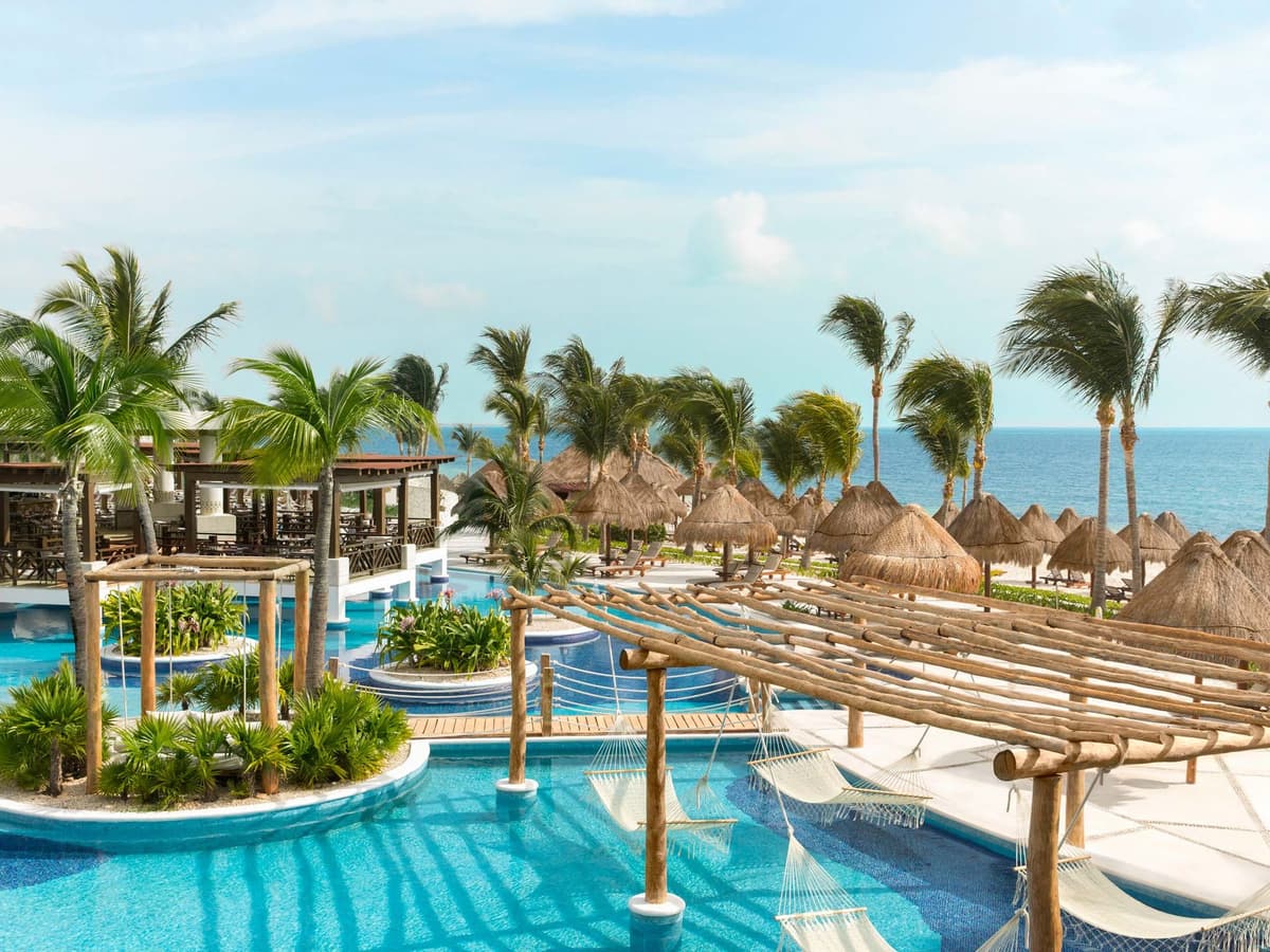 Resort exterior at Excellence Playa Mujeres