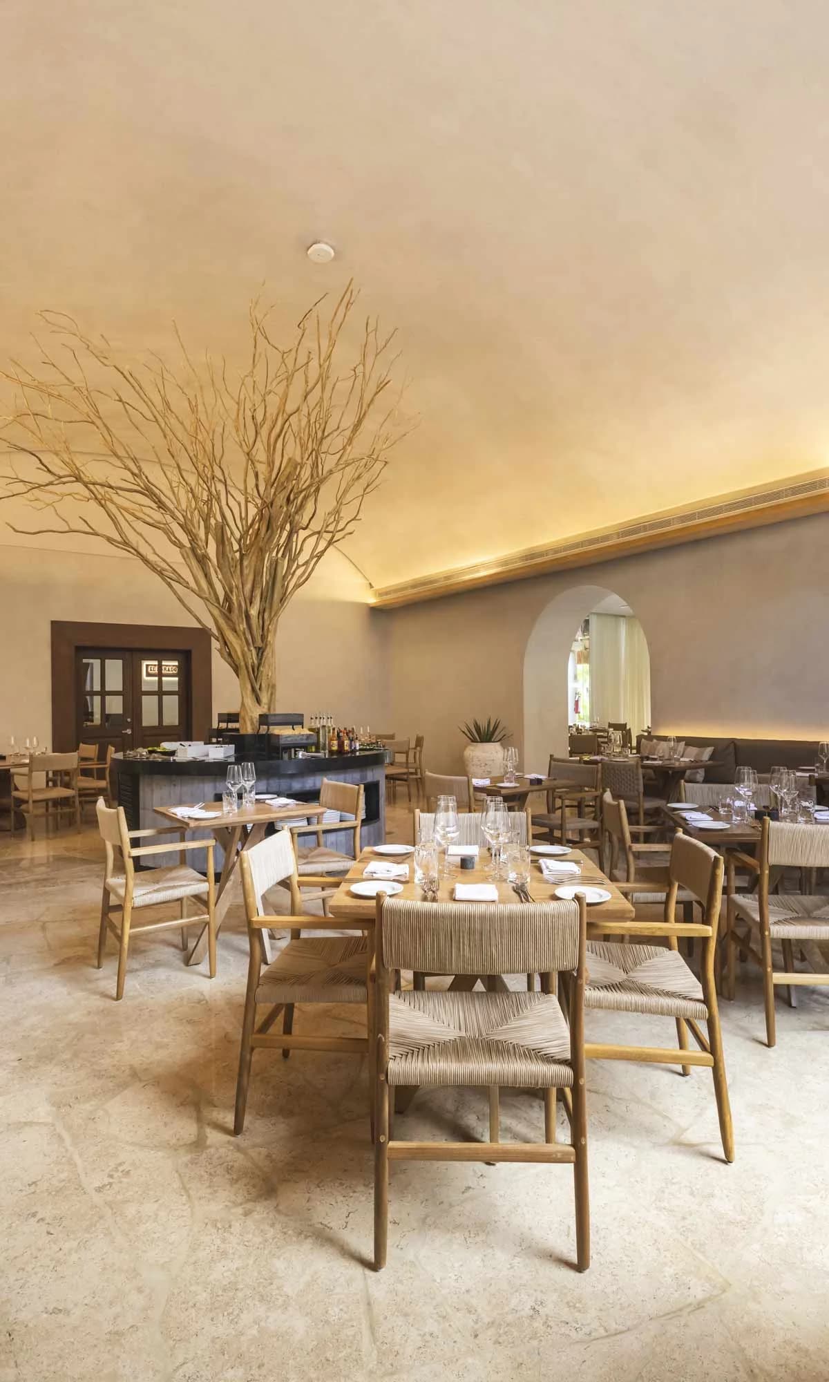 La Adelita Mexican restaurant with traditional hacienda-style decor and regional specialties