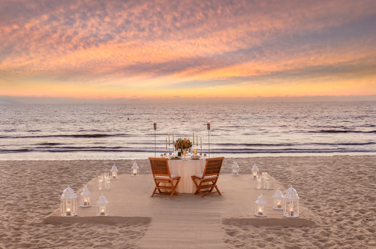 Dinner under the stars at Grand Velas Riviera Nayarit