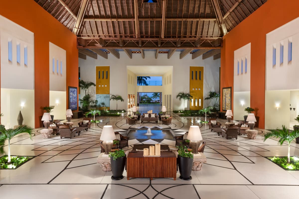 Lobby at Grand Velas Riviera Nayarit