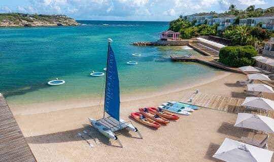 Resort exterior at Hammock Cove Antigua