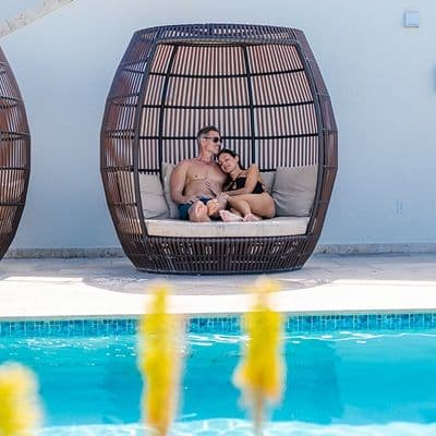 Guest room at Hammock Cove Antigua