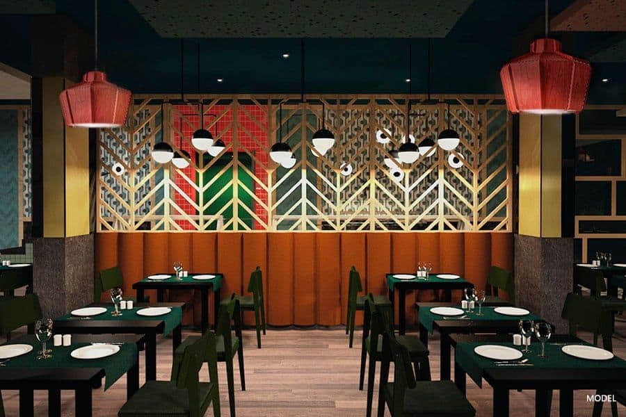 Restaurant at Hotel Riu Atoll