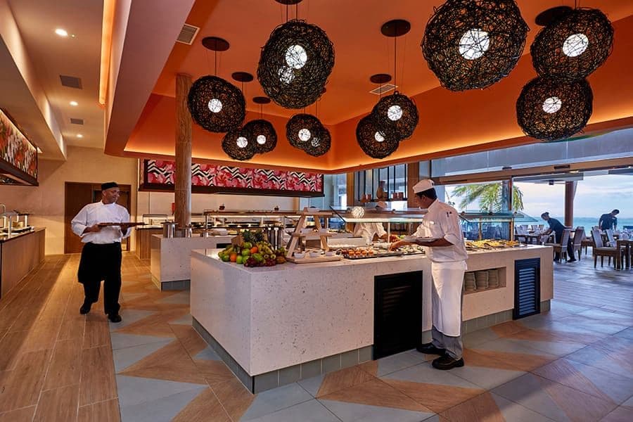 Restaurant at Hotel Riu Atoll
