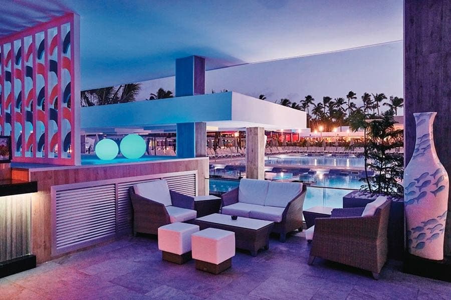 Restaurant at Hotel Riu Bambu