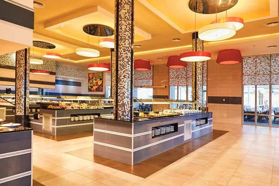 Restaurant at Hotel Riu Bambu