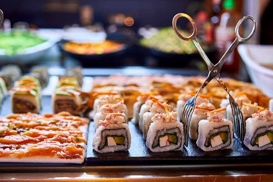 Restaurant at Hotel Riu Bambu