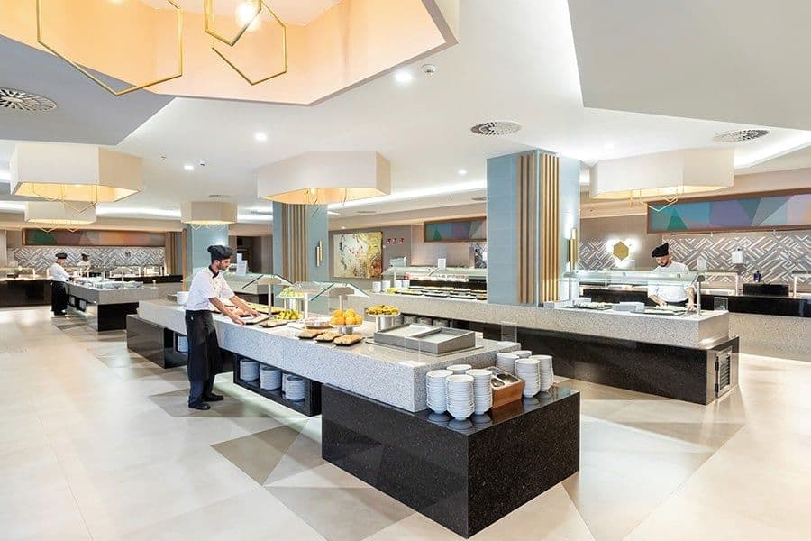 Restaurant at Hotel Riu Buenavista