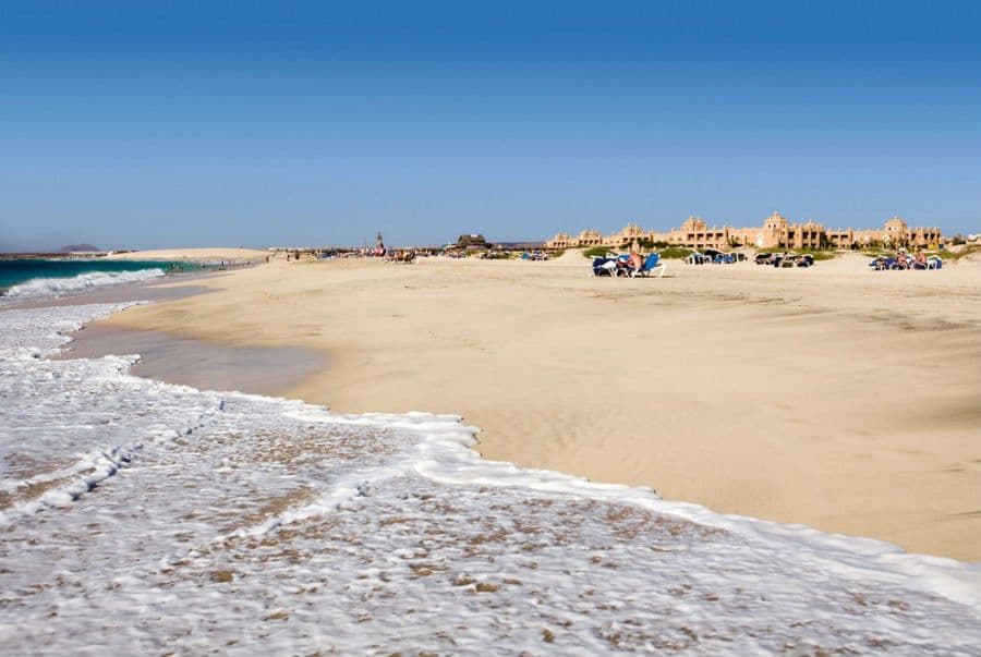 Beach at Hotel Riu Cabo Verde