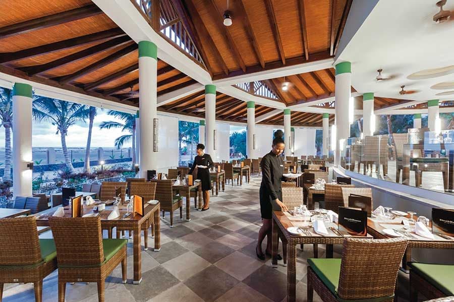Restaurant at Hotel Riu Cabo Verde