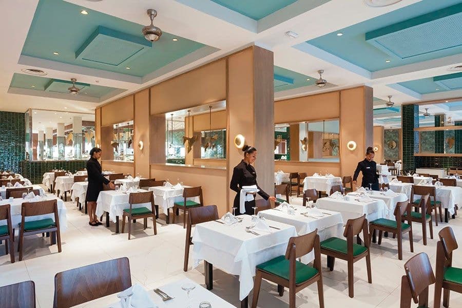 Restaurant at Hotel Riu Cabo Verde