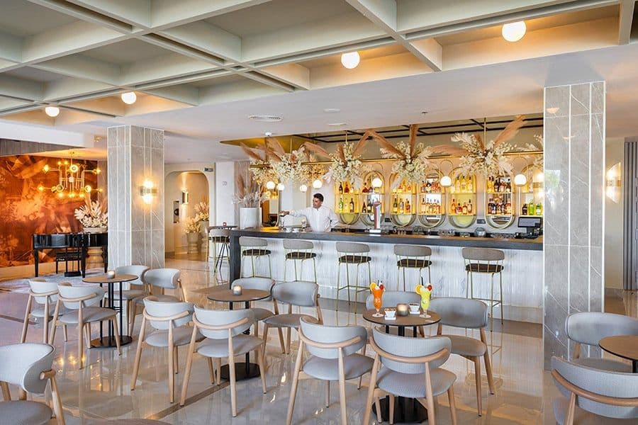 Restaurant at Hotel Riu Calypso