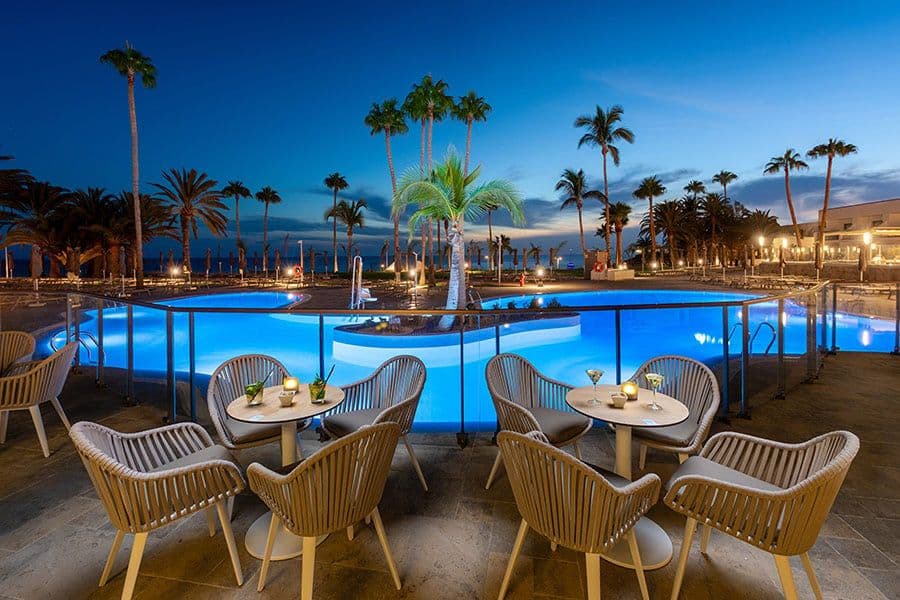 Restaurant at Hotel Riu Calypso