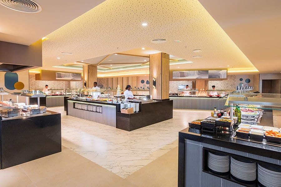 Restaurant at Hotel Riu Calypso