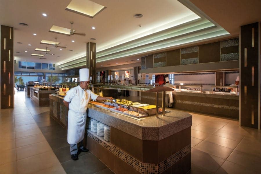 Restaurant at Hotel Riu Cancun