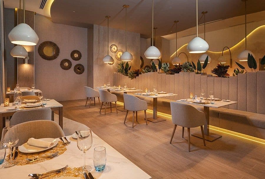 Restaurant at Hotel Riu Caribe