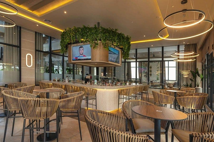 Restaurant at Hotel Riu Caribe