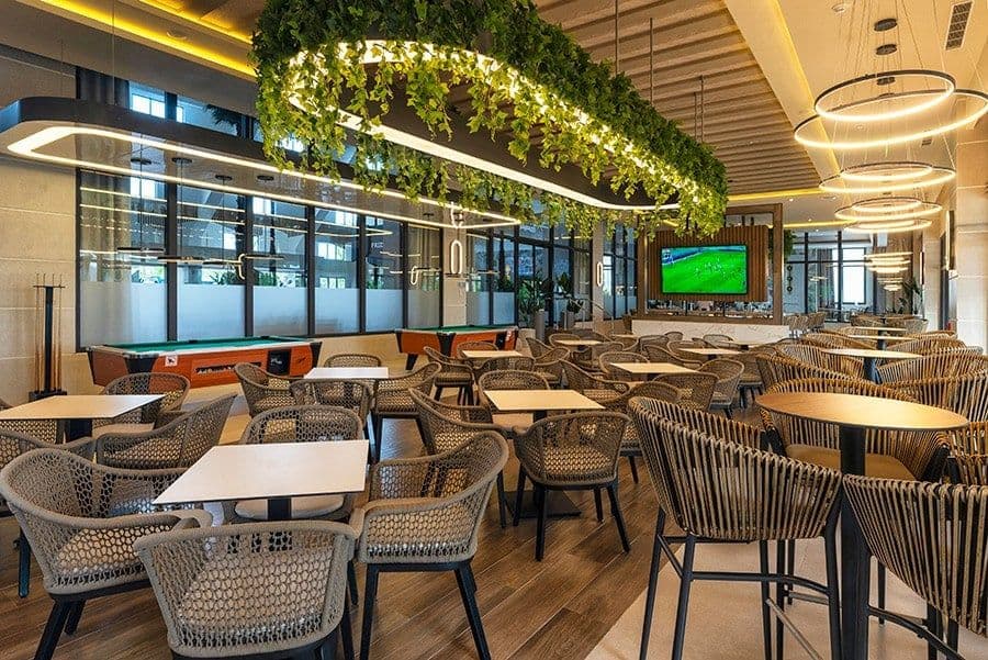 Restaurant at Hotel Riu Caribe