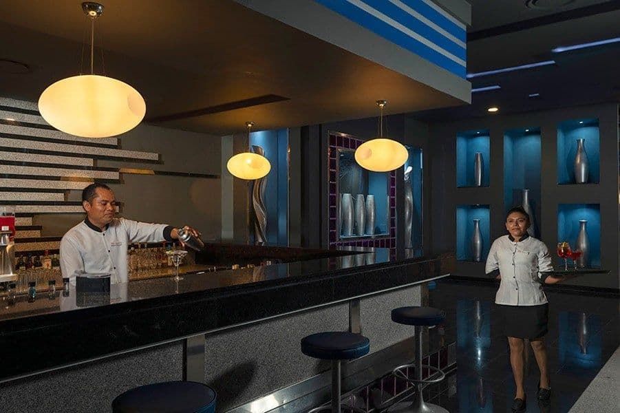 Restaurant at Hotel Riu Caribe