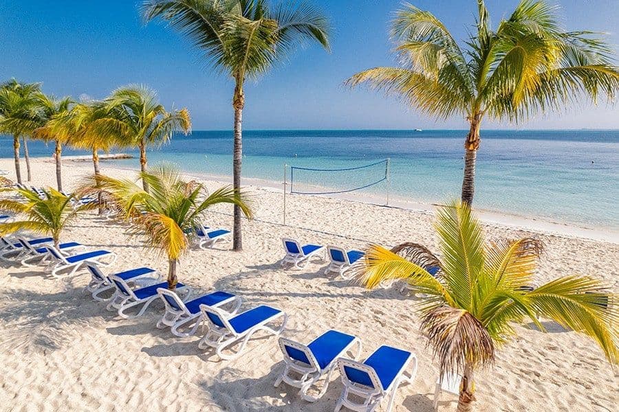 Restaurant at Hotel Riu Caribe