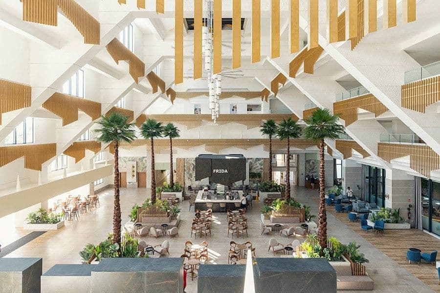 Restaurant at Hotel Riu Caribe