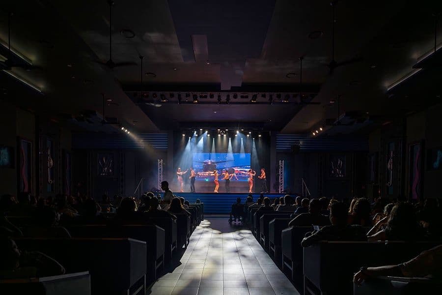 Restaurant at Hotel Riu Caribe