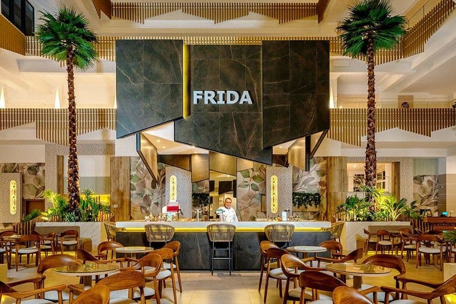 Restaurant at Hotel Riu Caribe