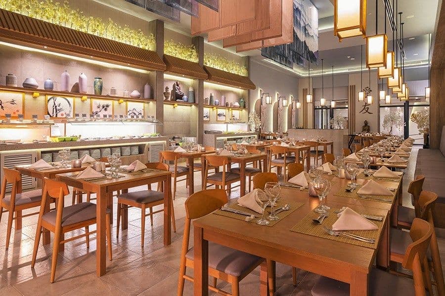 Restaurant at Hotel Riu Caribe