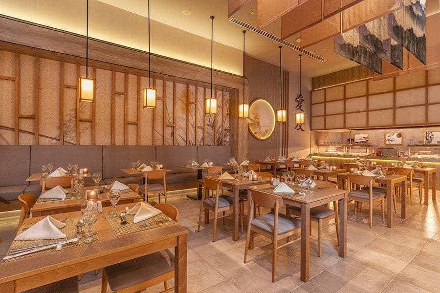 Restaurant at Hotel Riu Caribe