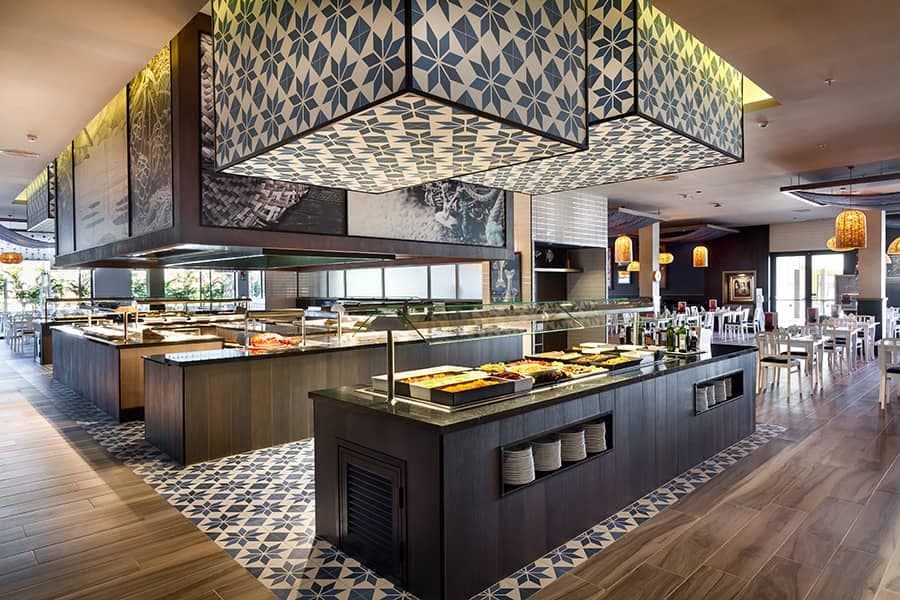 Restaurant at Hotel Riu Chiclana